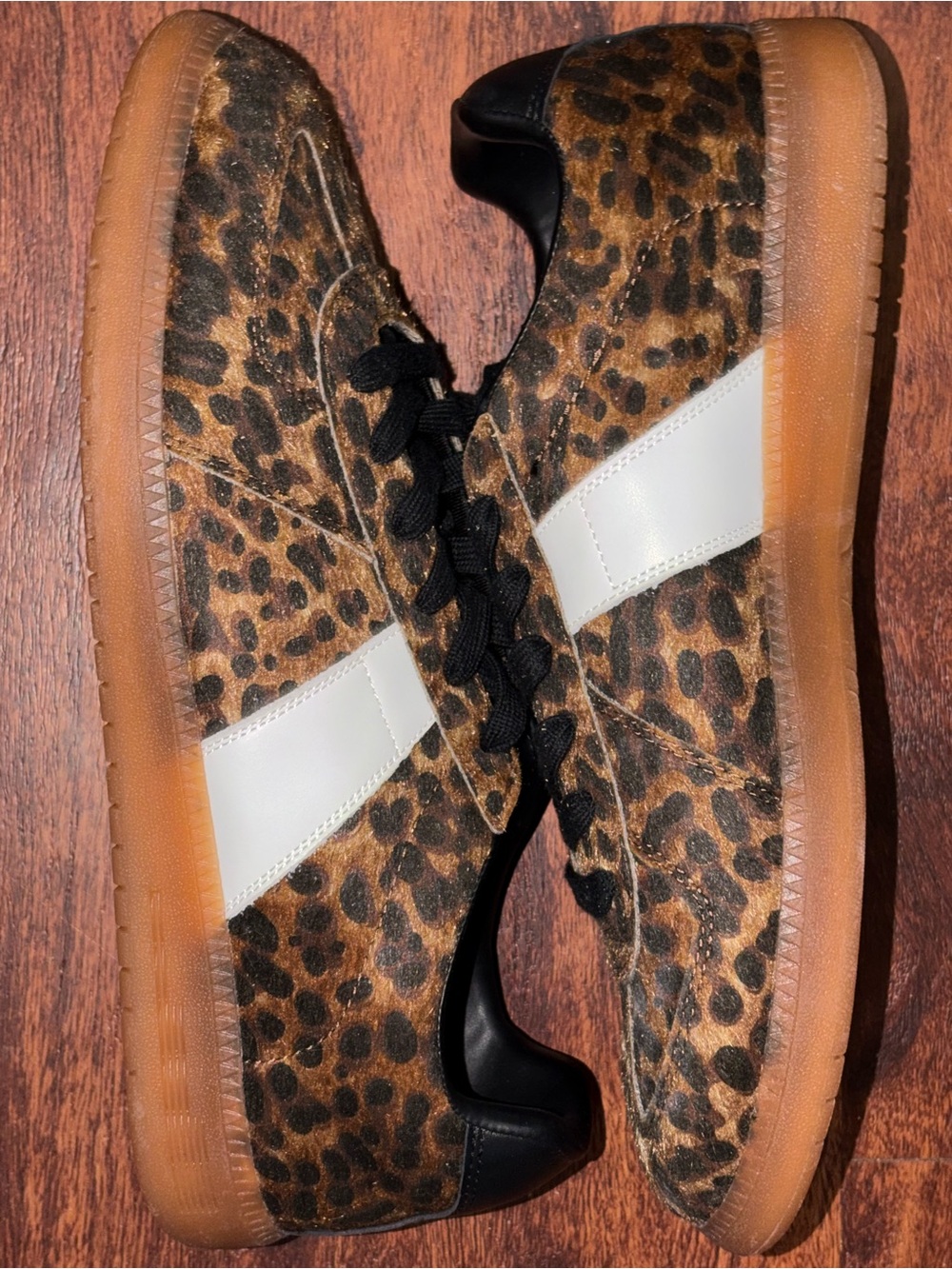 Steve Madden size 13 Mens Leopard Print Casual Shoes